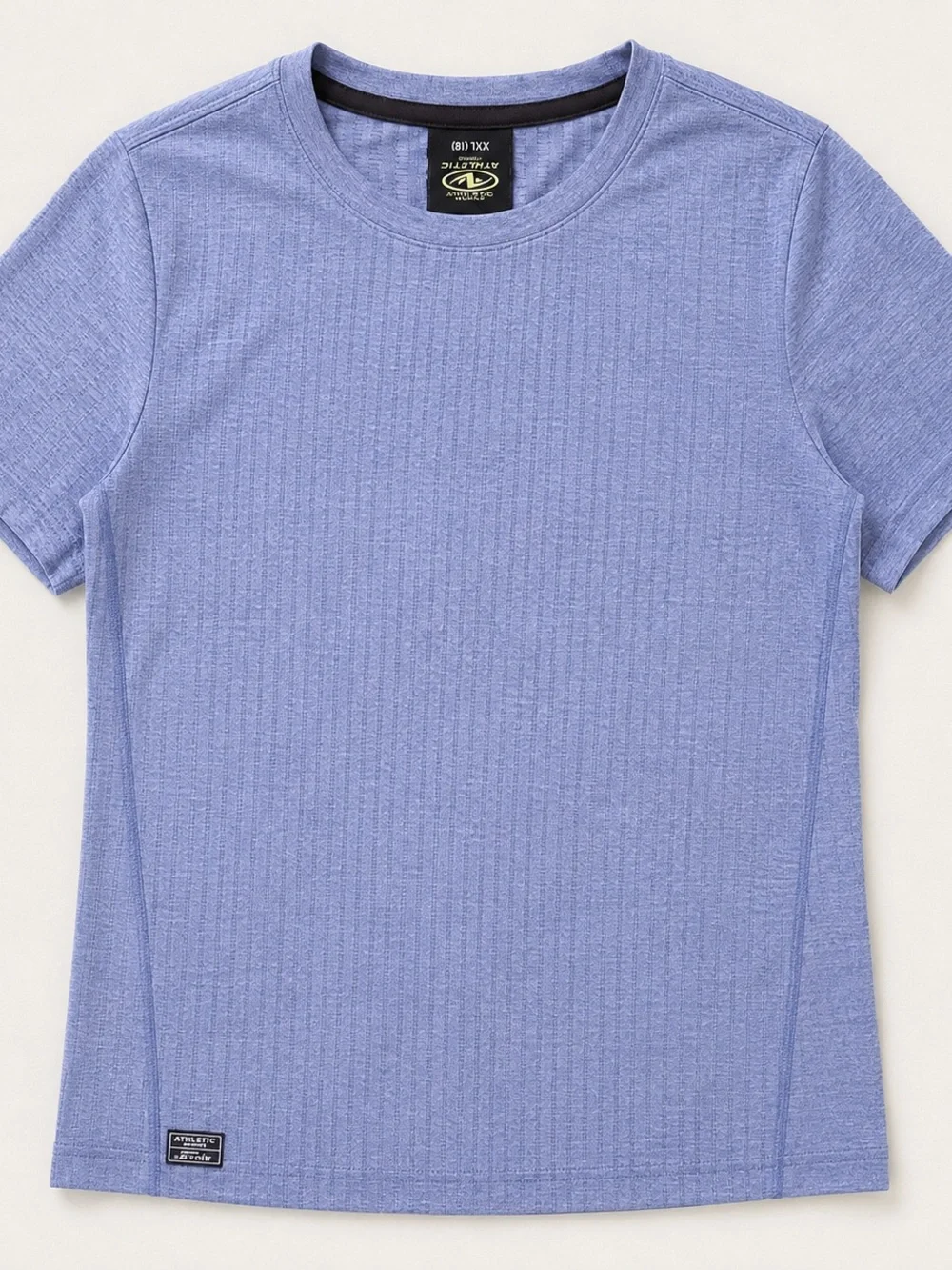 Athletic Works Light Blue Short Sleeve Crew Tee